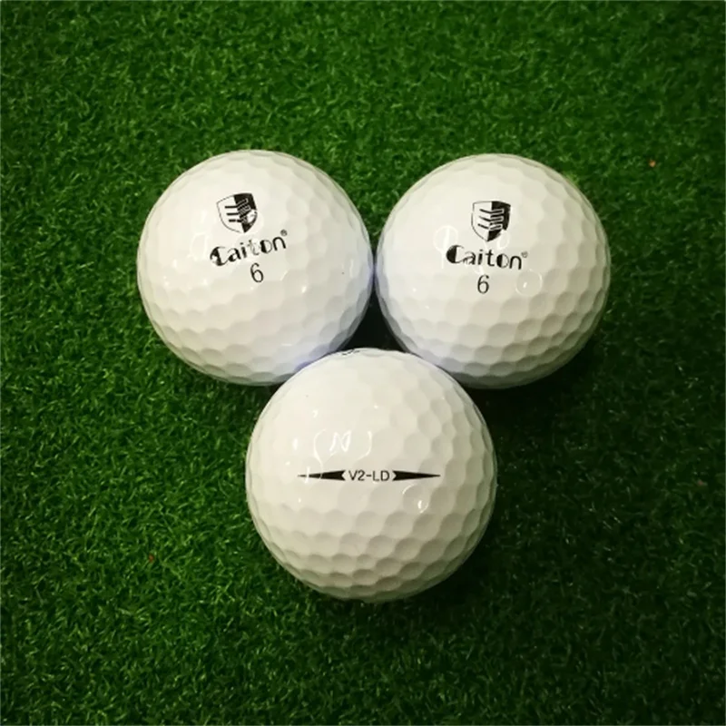 Dwuwarstwowy Caiton 12 sztuk/zestaw, piลka golfowa specyficzny dla konkurencji, akcesoria do golfa, ekstremalne wyzwania lecฤ
dalej i dokลadniej