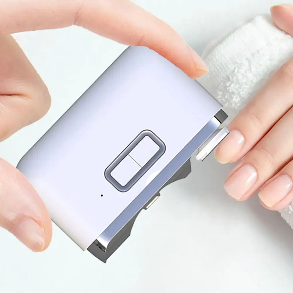 2 in 1 Electric Nail Clippers Rechargeable Silent Automatic Nails Clipper Nail Care Universal Nail Trimmer For Baby Adult