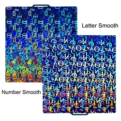 Enhanced Double-Sided 3D Printing Spring Steel Build Plate with PEI and PEO Coating - 257x257mm (1Pcs PEN)