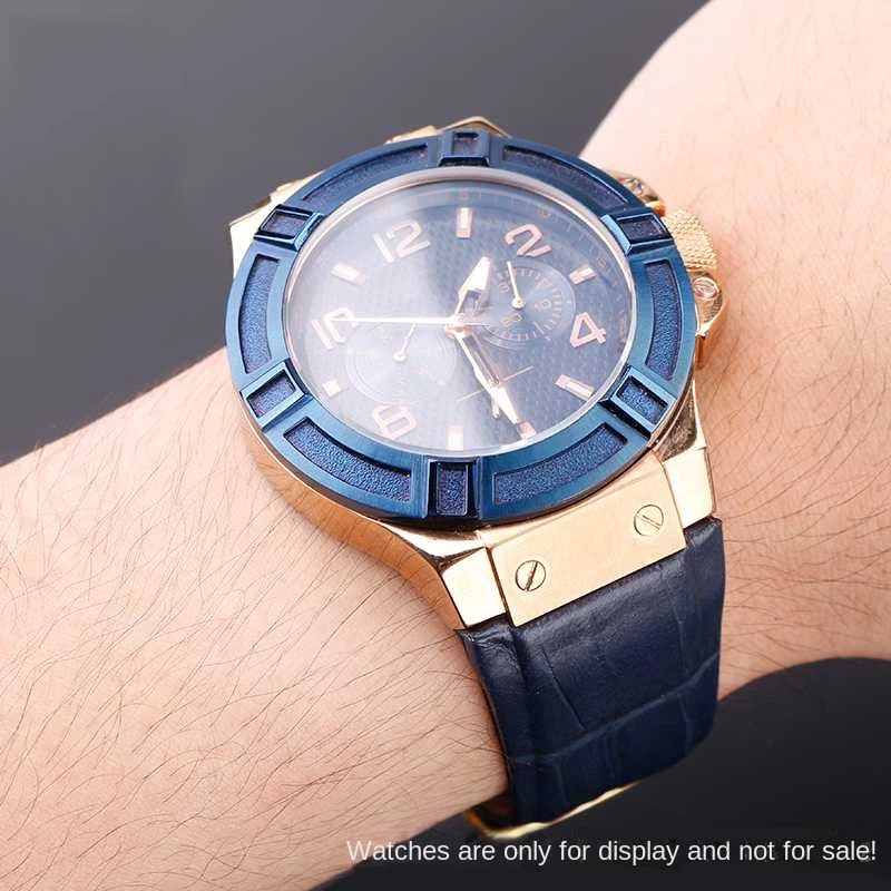 Genuine Leather Watchband For GUESS Watch U0247G3 W1058G2 W0040G3