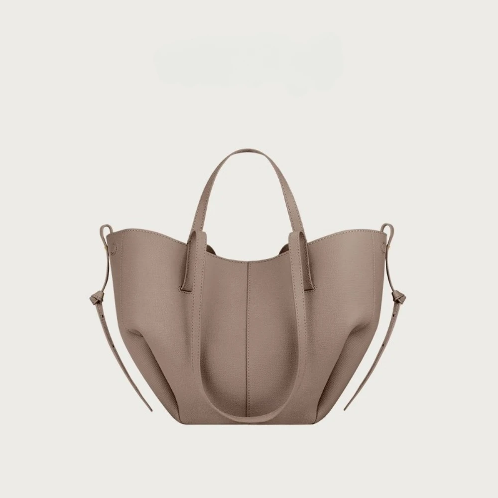 Large Capacity Wing Bag Crossbody Handbag Retro European American Niche Bucket Armpit Tote Bag Fashion and Elegant Classic Style