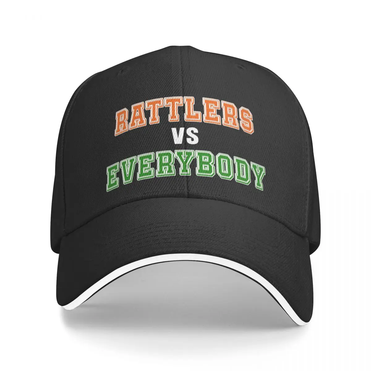 

Rattlers vs Everybody Baseball Cap Luxury Brand Luxury Man Hat Woman Hats Men's
