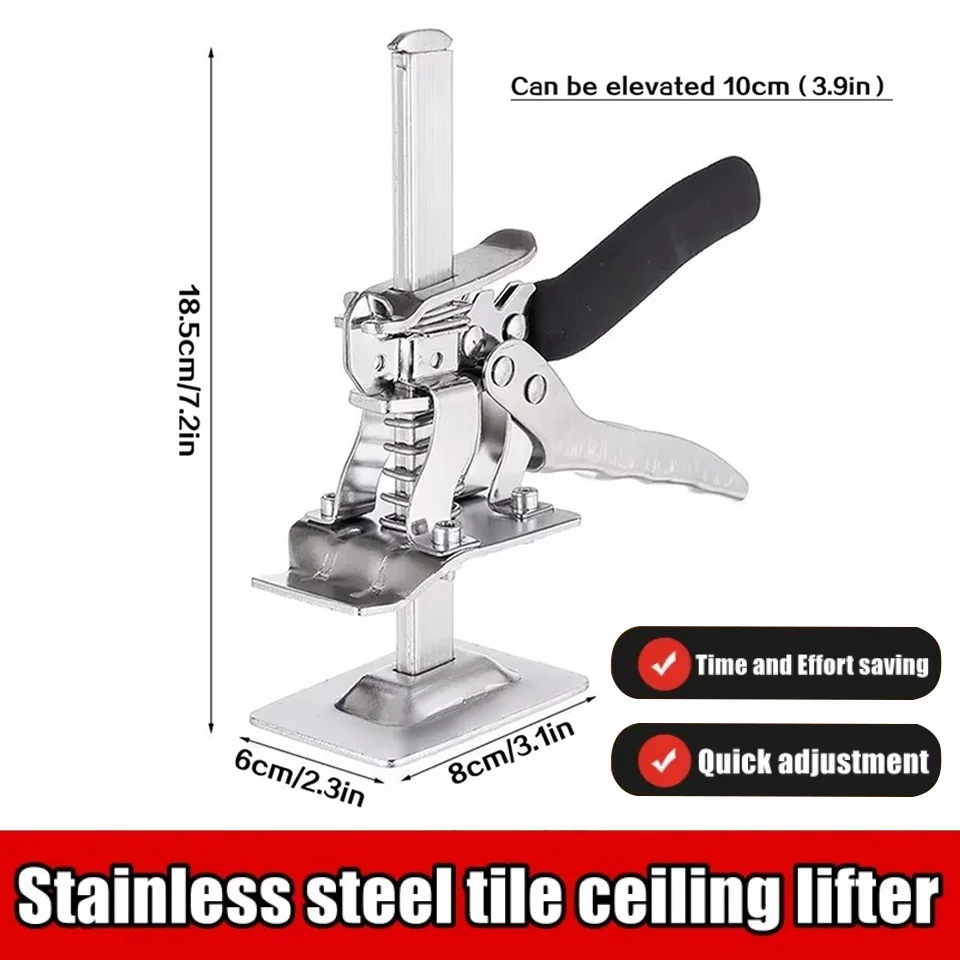 Lifting Tool Labor-Saving Arm Jack Door Panel Drywall Lifting Cabinet Board Lifter Tile Height Adjuster Elevator ToolsHeight re