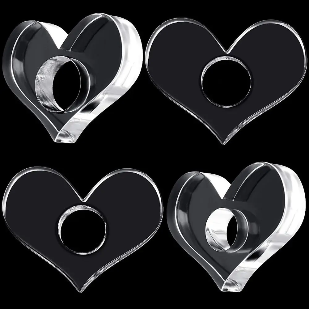 

Многофункциональная акриловая книжка с поддержкой большого пальца, Эспандер для книг, ридеры, подарок в форме сердца, искусственная книга, школьные принадлежности