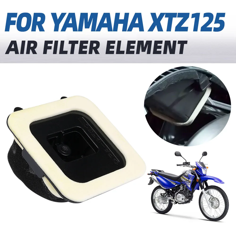 

Element Air Cleaner for YAMAHA XTZ125 XTZ 125 125CC Off Road Motorcycle Air Filter System Intake Cleaner Grid Clean Cotton