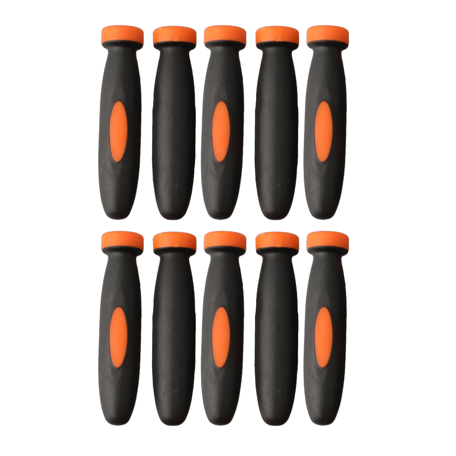 Rubber Files Handles 10Pcs 2.36Inch 3mm Hole Diameter Handle Replacement Durable Hardware Accessories