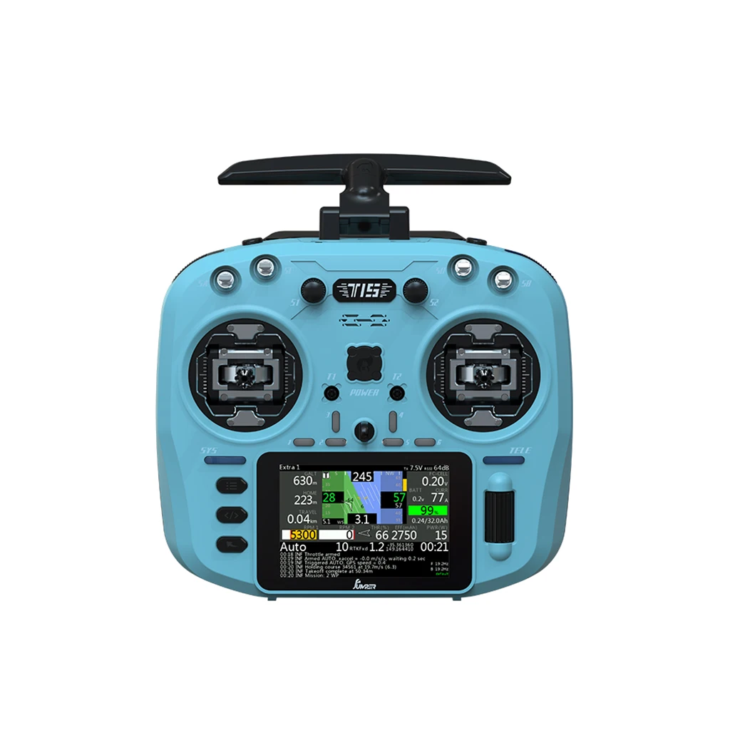 

2024 Jumper T15 2.4Ghz/915Mhz Radio Controller ELRS 1000mW With 3.5 inch Touch-Screen Hall Sensor For Long Rang RC Drone