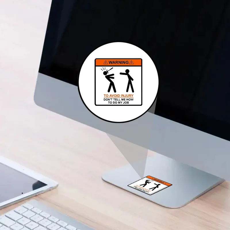 

To Prevent Accidents Keep Your Mouth Shut Vinyl Sticker Decal For Laptops or Any Smooth Surface