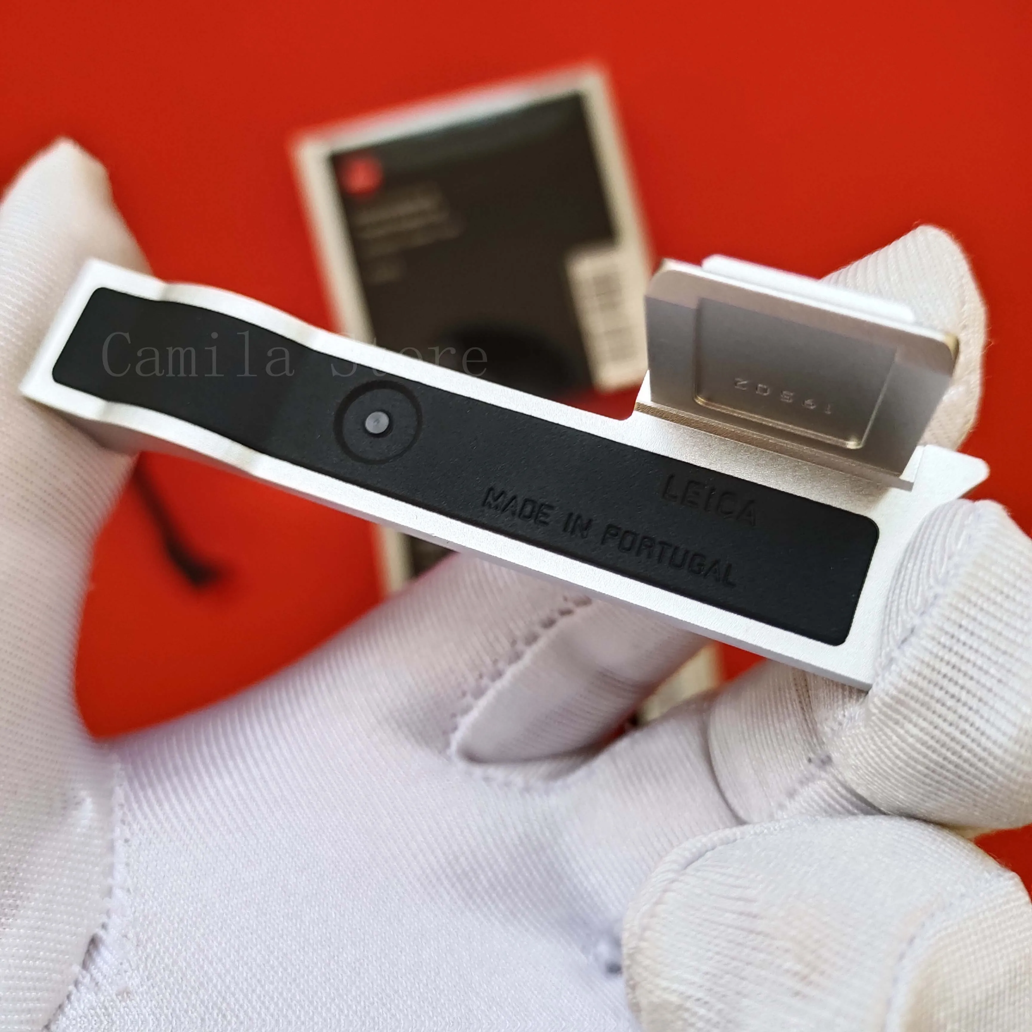 Haoge LH-LQ Metal Square Lens Hood Für Leica Q2 Q Q-P QP Q Kamera Schwarz