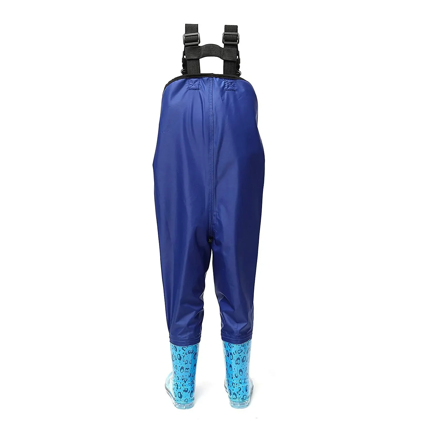 Children's Waterproof Fishing Wading 2-layer Nylon PVC Anti-skid Cartoon Boots
