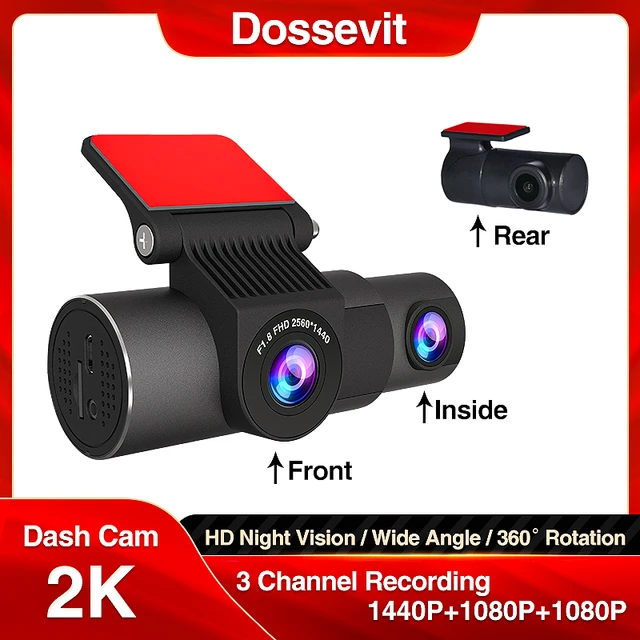 Kawa 2k 1440p Hd Wifi Dash Cam For Car Dvr Camera Video Recorder Auto Night  Vision Wdr Voice Control Wireless 24h Parking Mode - Dvr/dash Camera -  AliExpress