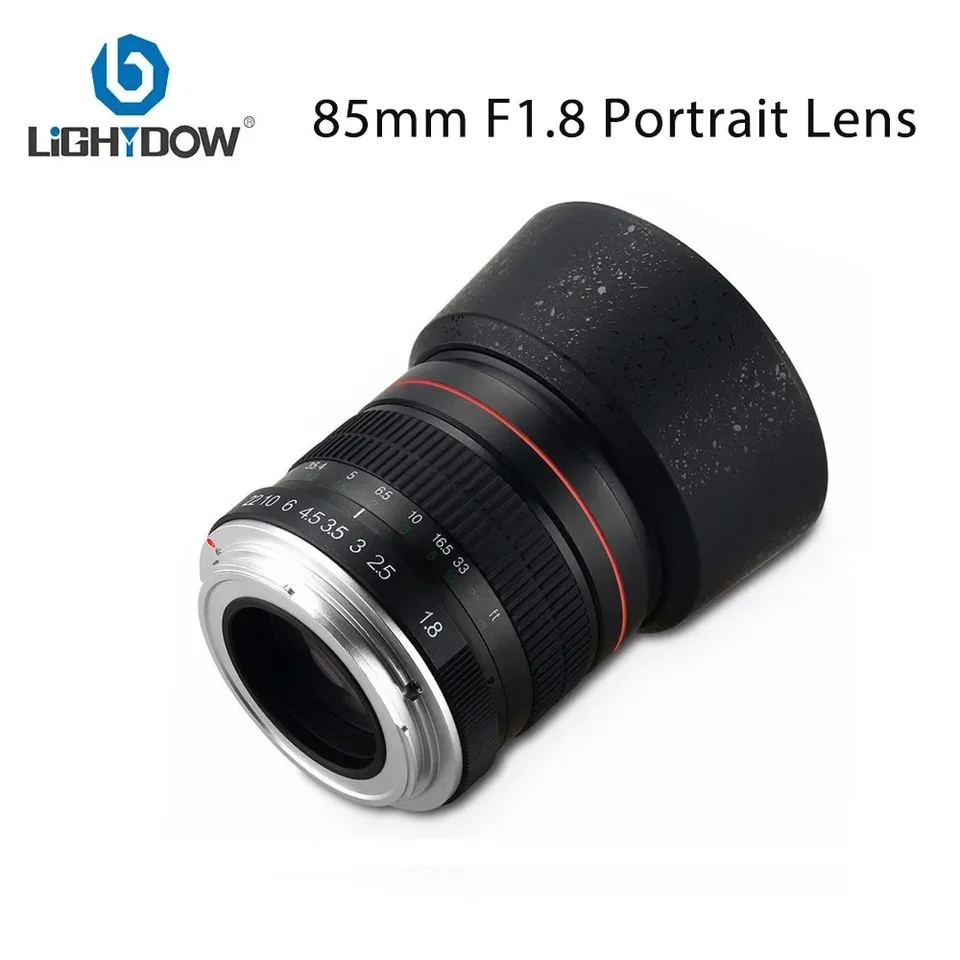Lightdow 85mm F1.8 Manual Focus Portrait Lens