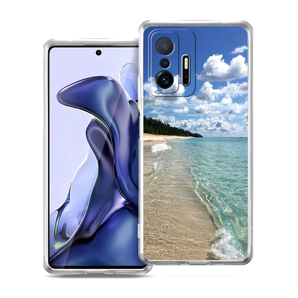 Sea Blue Sky Beach Phone Case Cover
