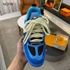 High-End Design 54 Top Version Men's Sneakers Color Matching Letters Thick Soled Women's Casual Mesh Breathable Board Shoes 3