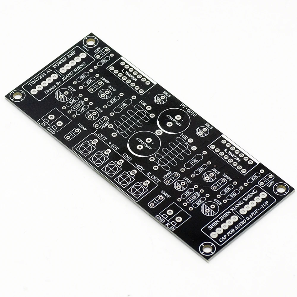 DC24-40V TDA7294 100W + 100W Dual channel High Power Audio AMP Amplifier Board DC24-40V Kits Mini Audio Amplifier DIY Kit Board audio amplifier board