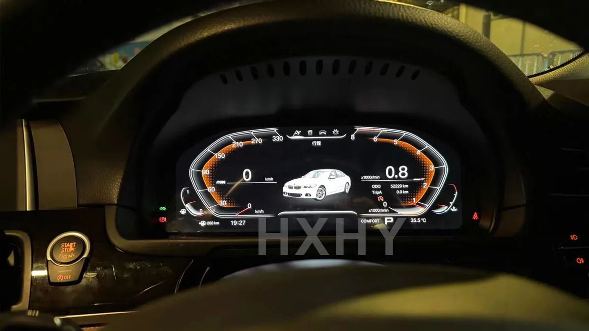 BMW X6 E71 X6 F16 2006-2017용 신형 자동차 LCD 디지털 클러스터 가상 계기판 속도계 대시 스크린 계기판 유닛