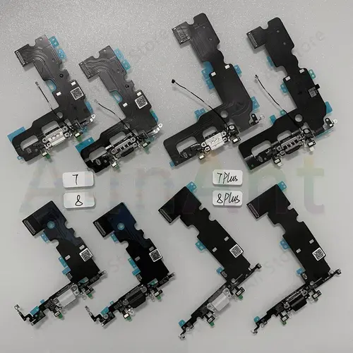 AiinAnt USB Port Charger Dock Connector Mic Charging Flex Cable For iPhone 7 8 Plus Xs Max X XR Dock Charging Flex - Image 5