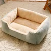 Winter Warm Plush Cozy Cat House Beds Cushion Kittens Puppy Sofa Kennel Cats Houses Soft Pet Sleeping Supplies for Small Dogs 5