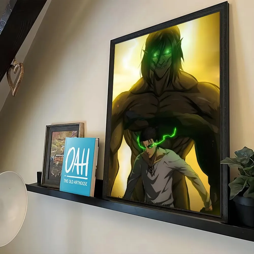 Titan-Inspired Canvas Art Print: Dynamic Wall Décor