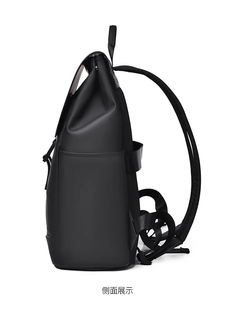 Minimalistischer Herrenrucksack in Olivgrün, geeignet für Arbeit, Reisen und Alltag, langlebig und geräumig – Detail 15
