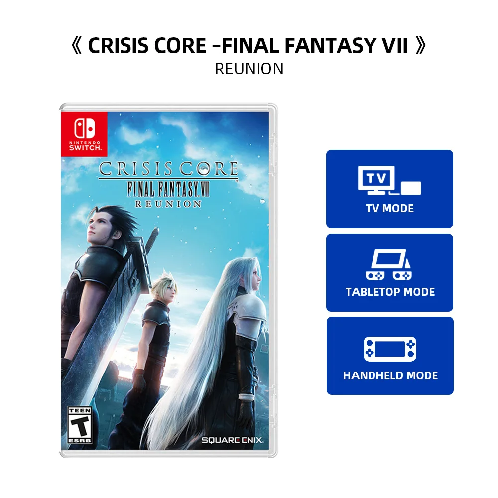 Crisis Core Final Fantasy Vii Reunion Digital Deluxe Edition - Nintendo  Switch (digital) : Target