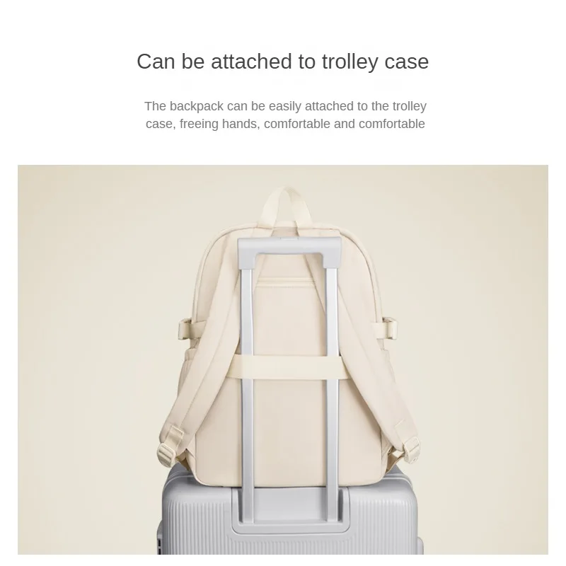 VNINE backpack for women, fashionable middle and high school students, class bags, backpacks, large capacity travel computers,