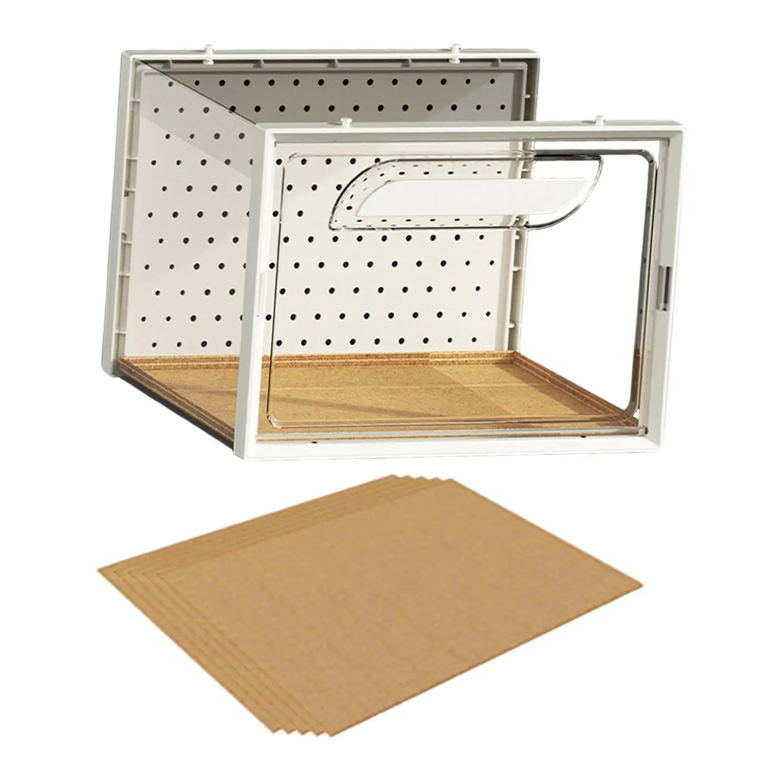 Reptile Terrarium Ventilation Design Enclosure Cage for Lizards Geckos