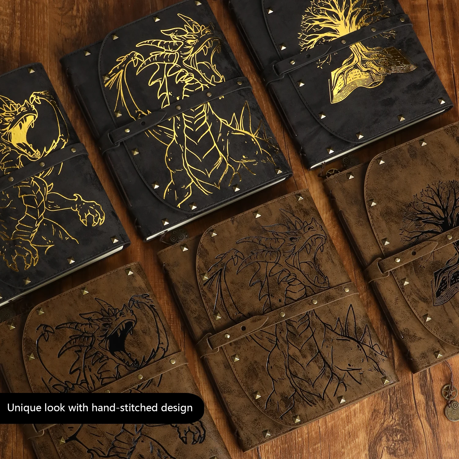 Tree of Life Leather Vintage Notebook/Journal. 4