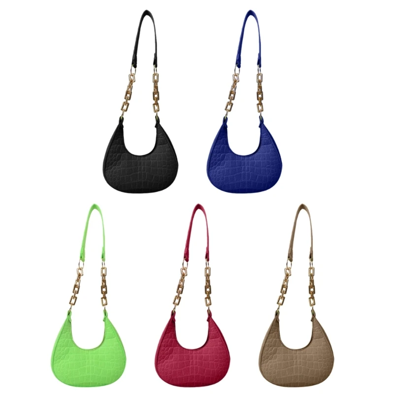 

Unique Crescent Shape Shoulder Bag Handbag Express Your Personal Style Suitable for Daily Use Shopping Dating