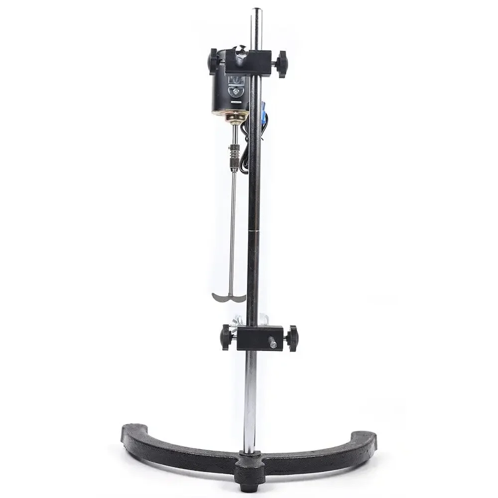NEUER Labormischer, 2800 U/min, digitaler Overhead-Präzisionsmixer, max. mit 0–120 Minuten Timer, 60 W Edelstahl-Rührstab – Detail 5