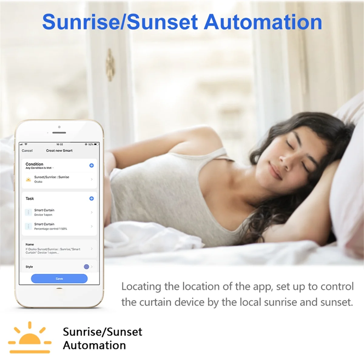 ABAN Tuya WiFi 스마트 터치 버튼 스위치 연결 전기 커튼 블라인드 롤러 셔터 가정용 호환 가능