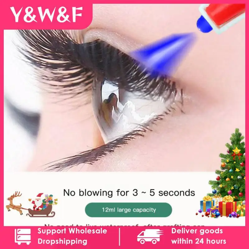 

Водостойкий клей для макияжа, новый сильный клей для накладных ресниц, клей для ресниц, клей для микроволновки, фототерапии, клей для ресниц 12 мл