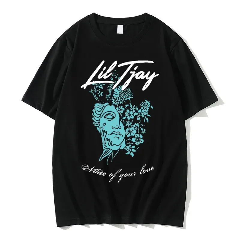 

Hot Rapper Lil Tjay Hip Hop Men Oversized T-shirt Men's Casual Oversized Tshirt Short Sleeve Male Fashion Streetwear T Shirts