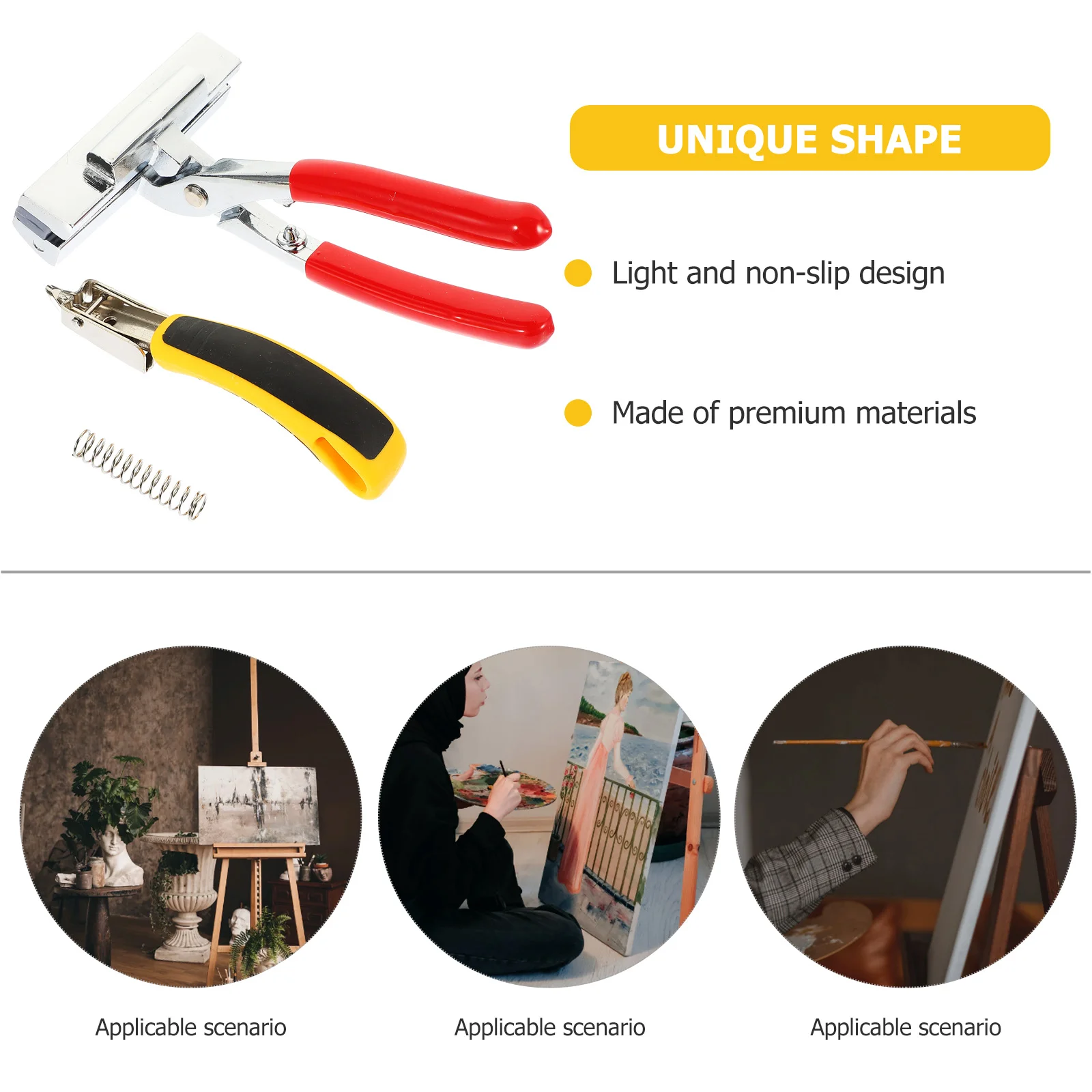Portable Sturdy Professional Painting Stretching Canvas Stretcher Tack Puller Tool Canvas