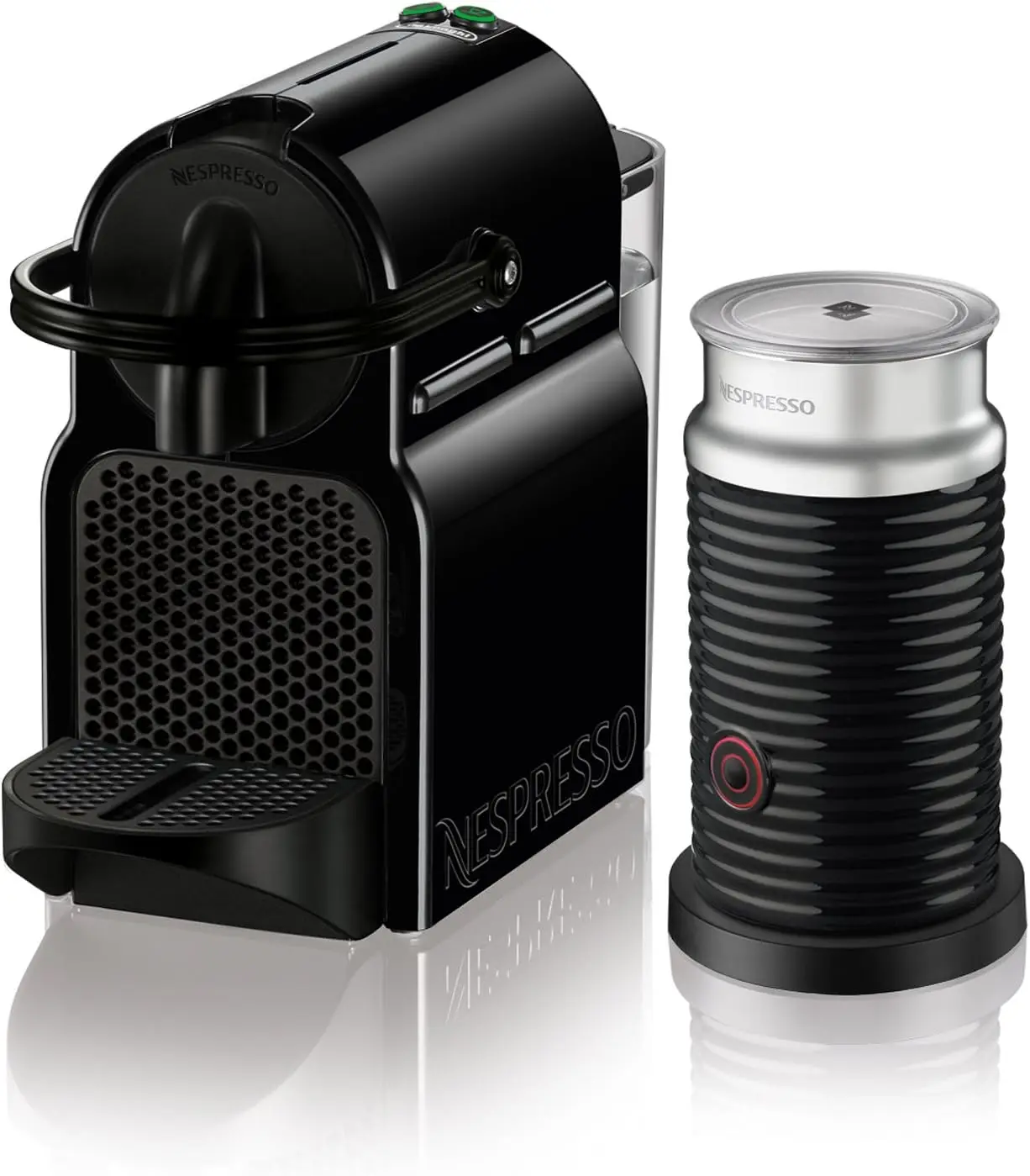

Inissia Espresso Machine by De'Longhi with Milk Frother, 24 ounces, Black
