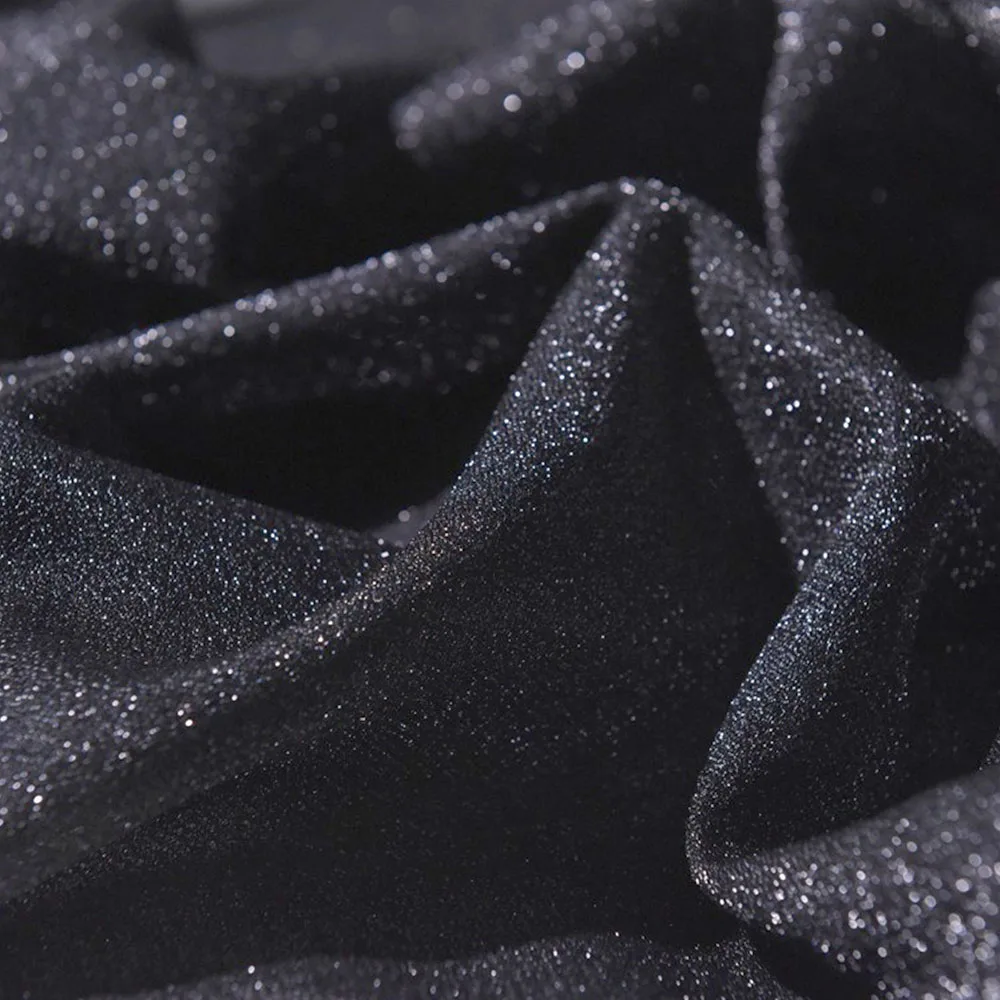 Starry Sky Glitter Mesh Fabric for DIY Crafts and Decorations