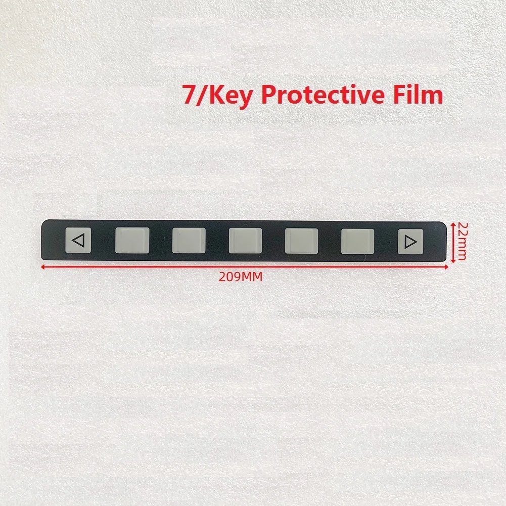 For FANUC 7 Keypad A98L-0001-0519 Membrane Keysheet Keypad A98L00010519 209*22mm