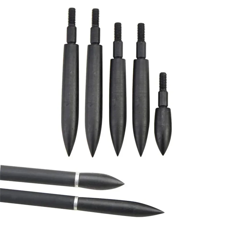 15Pcs 100-350 Grain Archery Broadheads Arrow Field Points Screw-In Arrowheads Target Practice Arrow Tips for Bow Hunting