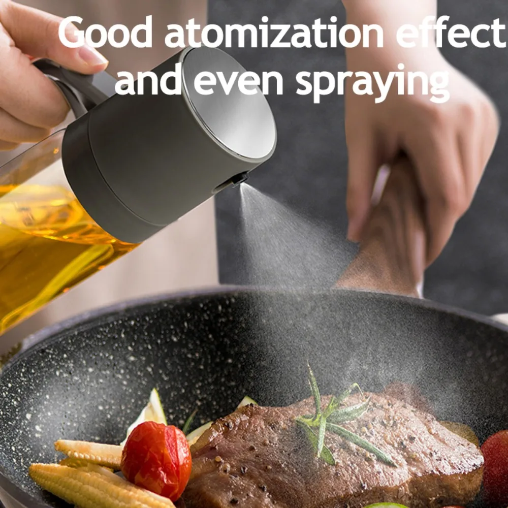 Kitchen Oil Spray Bottle Edible Oil Sprayer Glass Bottle Camping BBQ Cooking Baking Condiment Spray Container oil spray bottle
