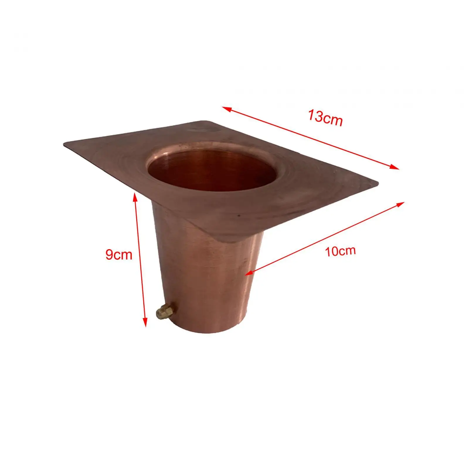 Rain Chain Gutter Adapter Easy Installation Kit for Outdoor Water Diverter