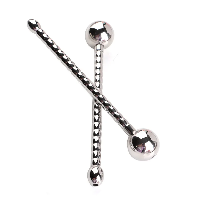 Bouchon urétral masculin en acier inoxydable, boutique de sexe, bouchon creux, stimulation de l'urètre, dilatateur, masturbateur masculin, sexe érotique_voghion.com