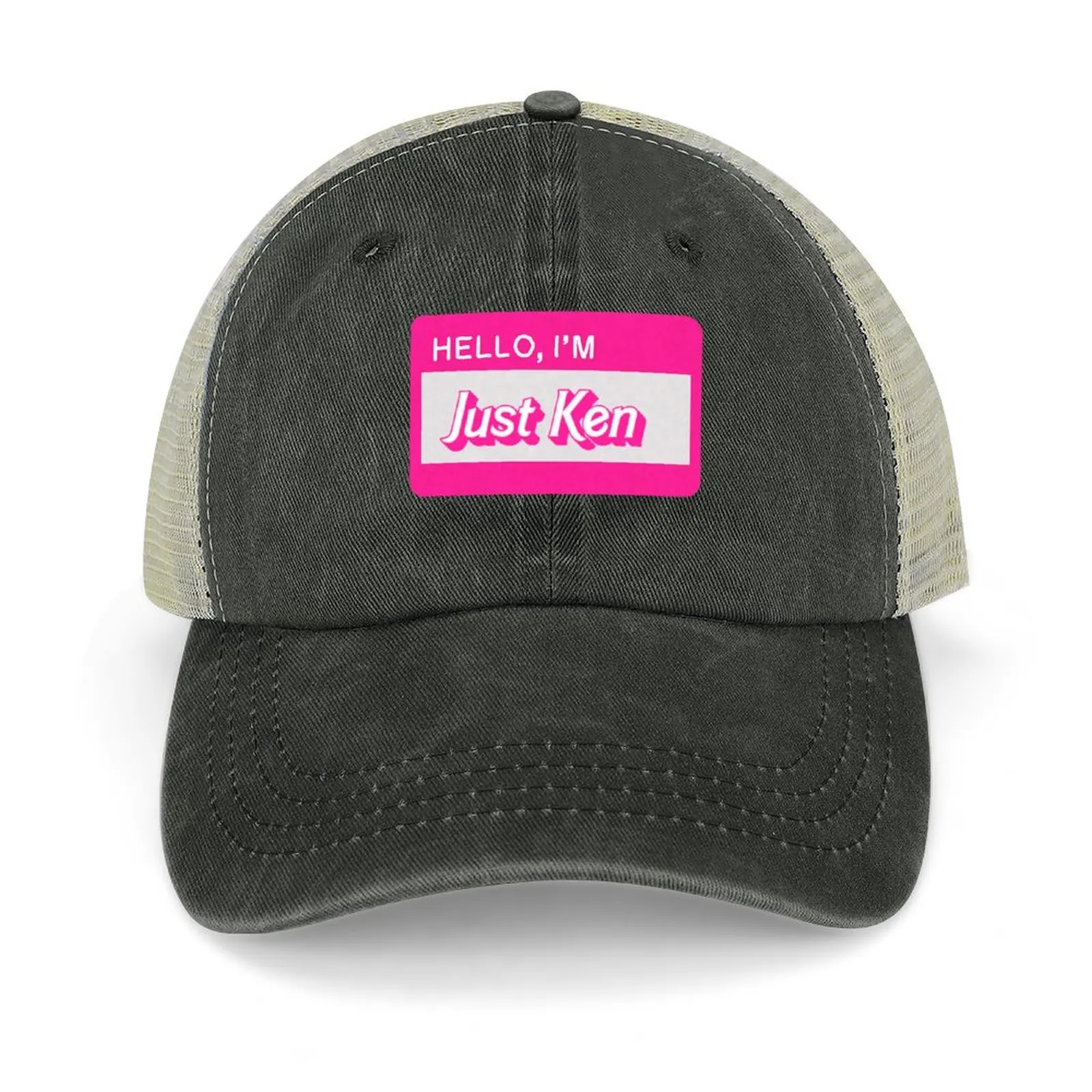 

Hello, I’m Just Ken Cowboy Hat Anime Rave Sunscreen Women Caps Men's