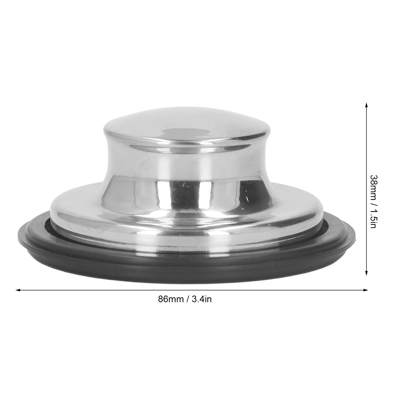 Universal Sink Drain Sink Flange Garbage Disposal Sink Stopper Stainless  Steel - China Sink Drain, Floor Drain