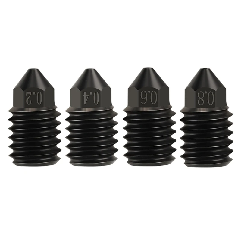 

Сопло из закаленной стали 0,2/0,4/0,6/0,8 мм для печатающей головки 3D-принтера X1C/P1P J60A