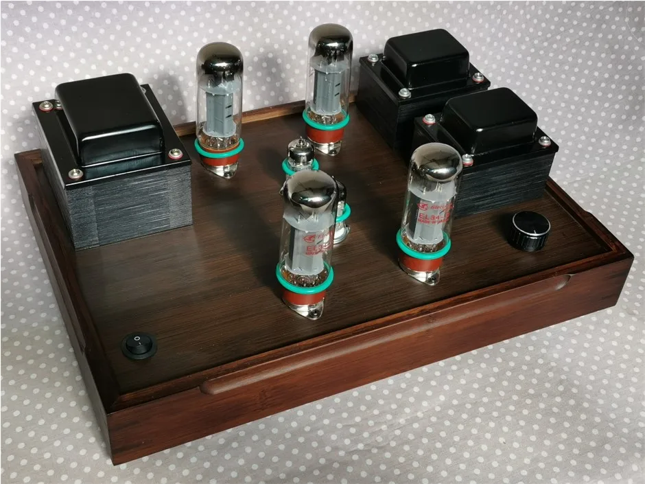 

Справочная информация: Φ EL34 Pure Hand Built Fever Class A и B высокомощный электронный Hi-Fi усилитель мощности