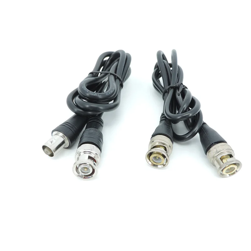 Cable Connector BNC Male to Male female Adapter dual head Cable video Connector extension Pigtail Wire For CCTV Camera Accessories 0.5m-3meters
