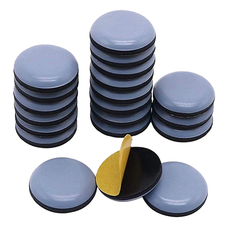 4/8Pcs Furniture Sliders Pads Sliding Block Table Chair Leg Mat Floor Protector For Hardwood Rug PTFE