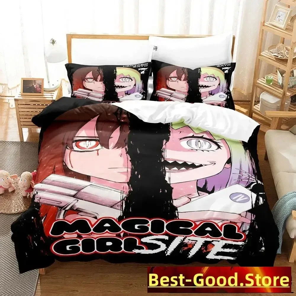 Magical Girl Site Bedding Set Single Twin Full Queen King Size Bed Set Aldult Kid Bedroom Duvet cover Sets Kawaii Bed Sheet Set
