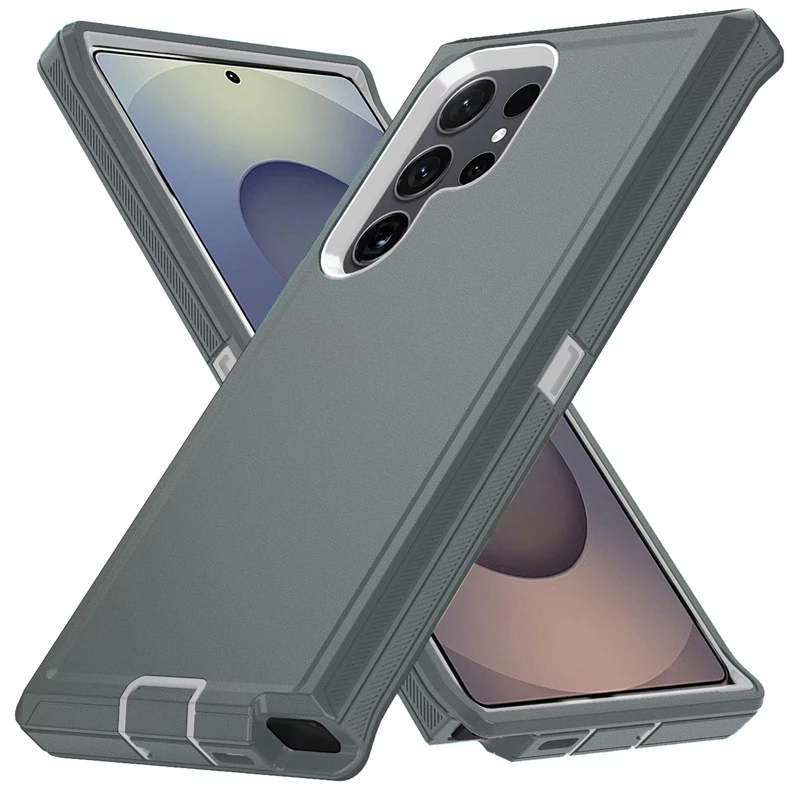 Ultimate Shockproof Defender Armor Phone Case with Stand - Military Grade Protection Cover