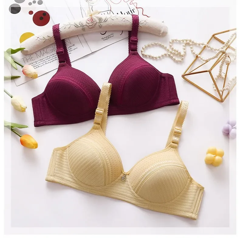 Sexy Push Up Bra Large Size 36-46 B/C Brassiere Underwear Women Bratette  Crop Tops Lingerie Plus Size Wireless Female Padded Bra - AliExpress